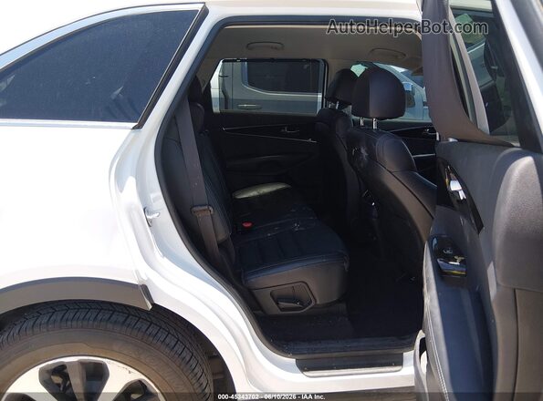 5XYPH4A5XJG399682 2018 KIA SORENTO White VIN կոդի պիտակի տեսք