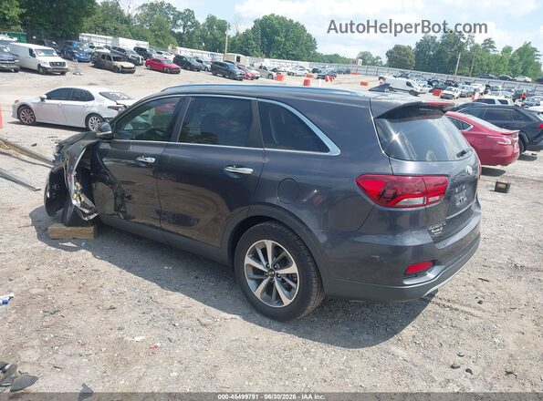 5XYPH4A5XKG467562 2019 KIA SORENTO Gray Հետևի ձախ