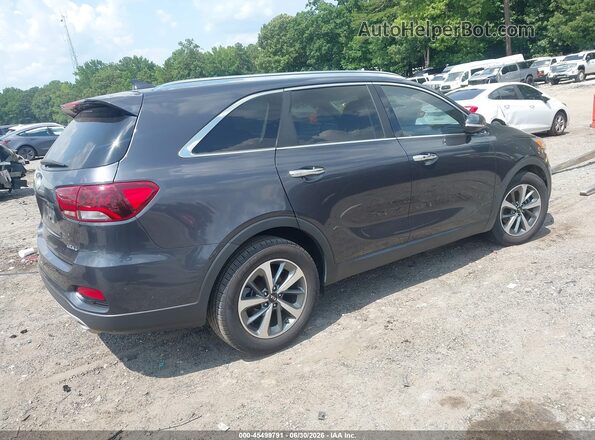 5XYPH4A5XKG467562 2019 KIA SORENTO Gray Հետևի աջ