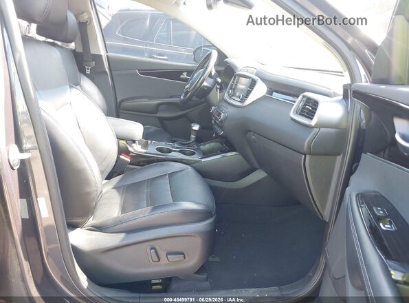 5XYPH4A5XKG467562 2019 KIA SORENTO Gray Սալոնի դիմացի տեսք