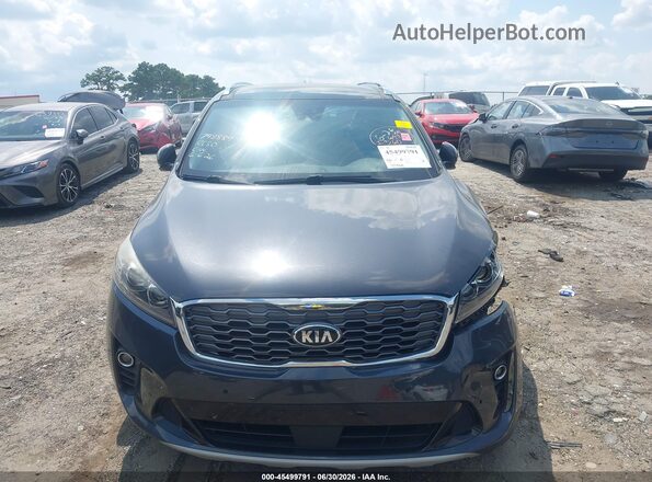 5XYPH4A5XKG467562 2019 KIA SORENTO Gray Սարքավորումների վահանակի տեսք
