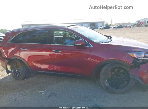 5XYPH4A5XLG676155 2020 KIA SORENTO Red Rear interior view