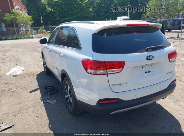 5XYPHDA14HG263054 2017 KIA SORENTO White Հետևի ձախ