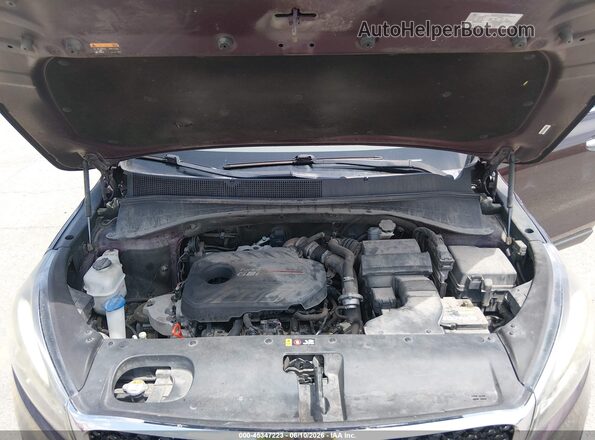 5XYPHDA16GG016519 2016 KIA SORENTO Бордовый 
