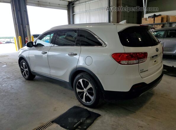 5XYPHDA18JG349070 2018 KIA SORENTO White უკანა მარცხენა