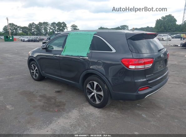 5XYPHDA1XGG016605 2016 KIA SORENTO Gray უკანა მარცხენა