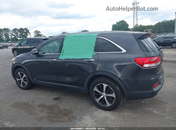5XYPHDA1XGG016605 2016 KIA SORENTO Gray სალონის 360-გრადუსიანი ხედი