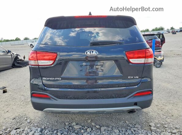5XYPHDA50GG097682 2016 KIA SORENTO Black 