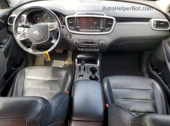 5XYPHDA50KG496505 2019 KIA SORENTO Charcoal 