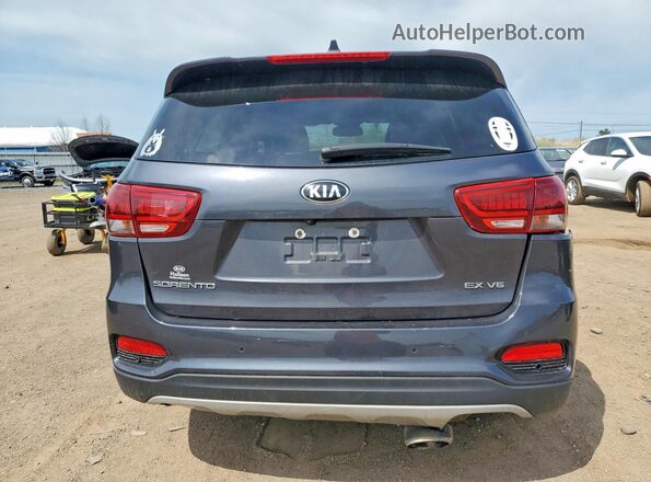 5XYPHDA50KG496505 2019 KIA SORENTO Charcoal 