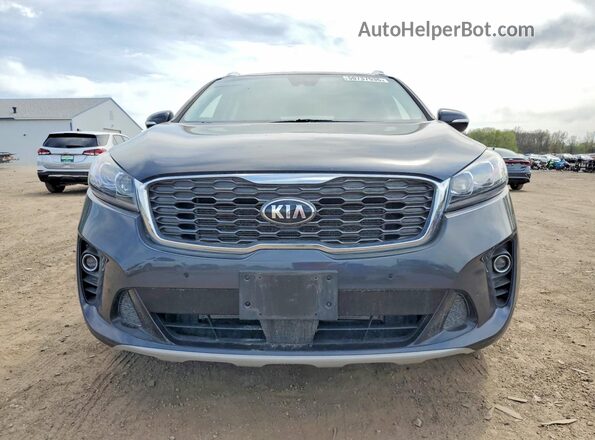 5XYPHDA50KG496505 2019 KIA SORENTO Charcoal 