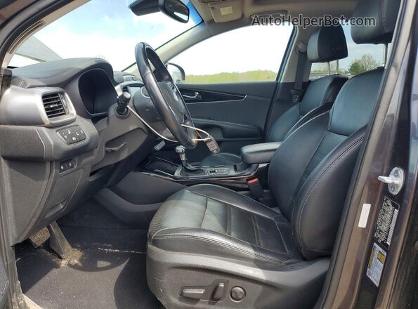 5XYPHDA50KG496505 2019 KIA SORENTO Charcoal 