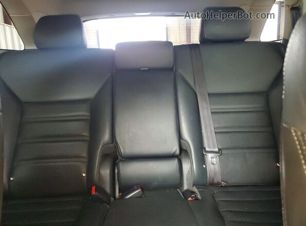 5XYPHDA51GG077389 2016 KIA SORENTO Black Հետևի նստատեղերի տեսք