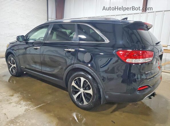 5XYPHDA51GG077389 2016 KIA SORENTO Black Հետևի ձախ