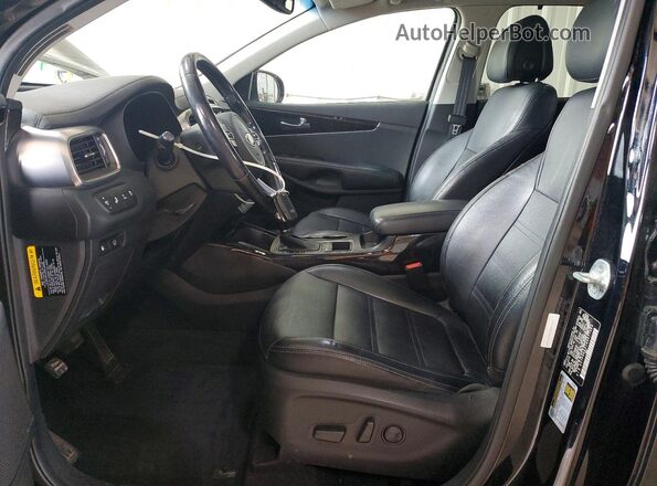 5XYPHDA51GG077389 2016 KIA SORENTO Black Սալոնի դիմացի տեսք