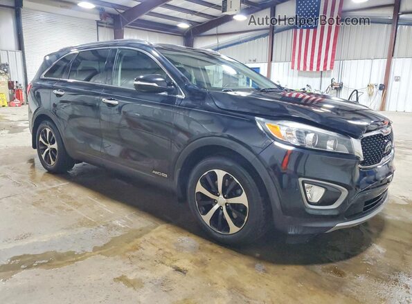 5XYPHDA51GG077389 2016 KIA SORENTO Black Առջևի աջ