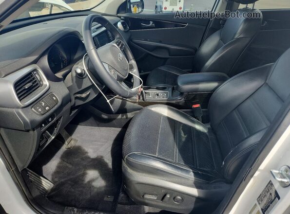 5XYPHDA51KG500481 2019 KIA SORENTO White 