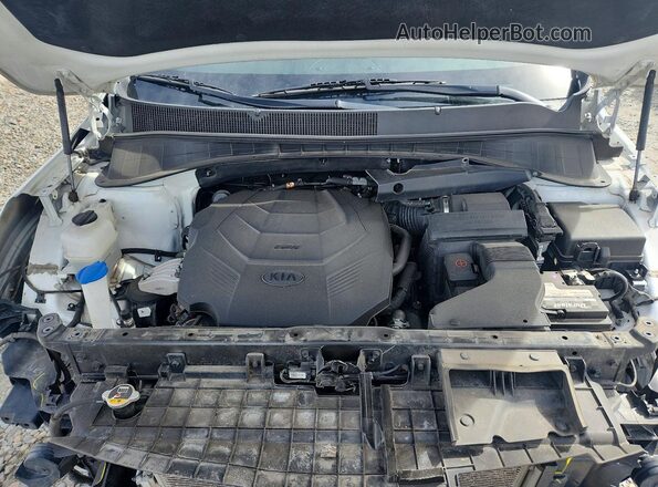 5XYPHDA51KG500481 2019 KIA SORENTO White 
