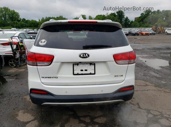 5XYPHDA53JG417567 2018 KIA SORENTO White Widok z tyłu