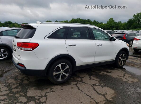 5XYPHDA53JG417567 2018 KIA SORENTO White Tył prawy