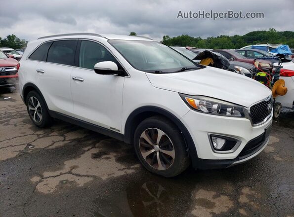 5XYPHDA53JG417567 2018 KIA SORENTO White Przód prawy