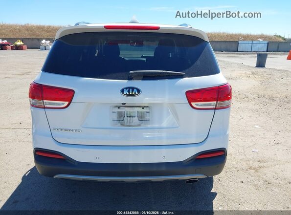 5XYPHDA54GG129517 2016 KIA SORENTO Белый 