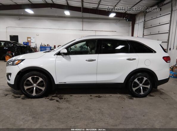 5XYPHDA55GG030432 2016 KIA SORENTO White Սալոնի 360 աստիճան տեսք
