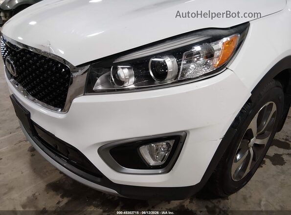5XYPHDA55GG030432 2016 KIA SORENTO White 