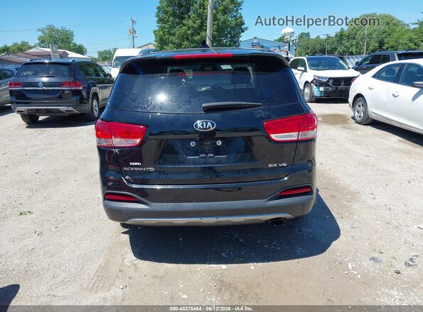 5XYPHDA55JG412189 2018 KIA SORENTO Black 