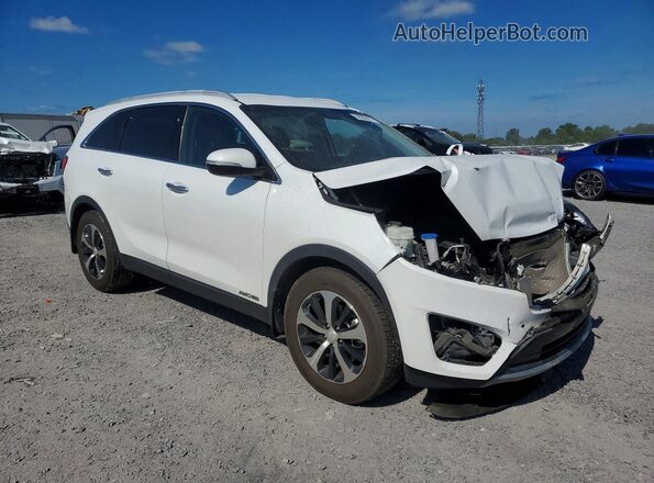 5XYPHDA56HG310636 2017 KIA SORENTO White 