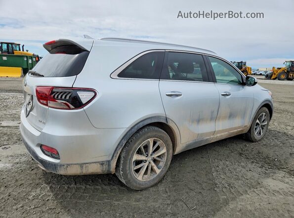 5XYPHDA56KG509399 2019 KIA SORENTO Silver 
