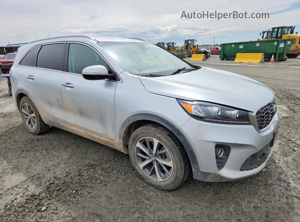 5XYPHDA56KG509399 2019 KIA SORENTO Silver 