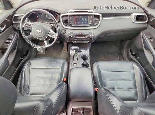 5XYPHDA56KG509399 2019 KIA SORENTO Silver 