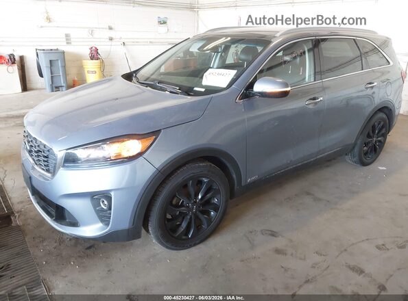 5XYPHDA56LG673902 2020 KIA SORENTO Blue Передня ліва чверть