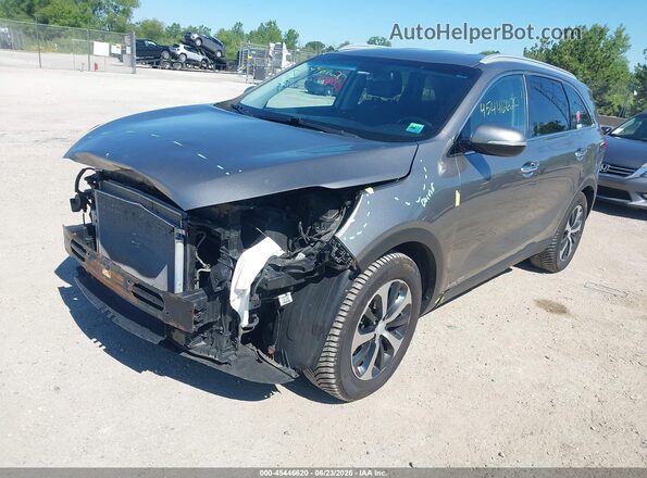 5XYPHDA57HG294804 2017 KIA SORENTO Gold Front left