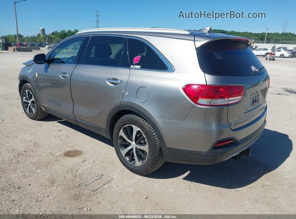 5XYPHDA57HG294804 2017 KIA SORENTO Gold Rear left
