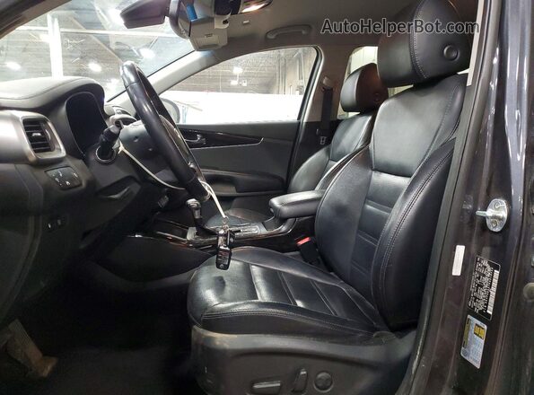 5XYPHDA57KG515759 2019 KIA SORENTO Gray 