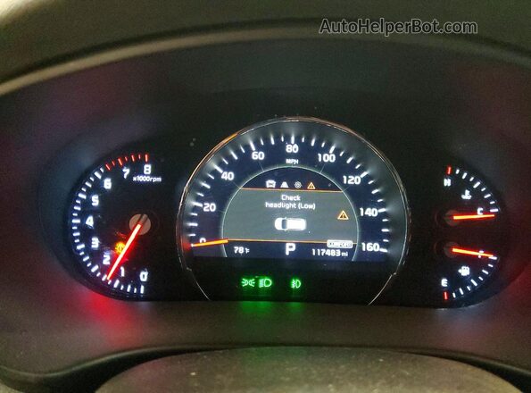 5XYPHDA57KG515759 2019 KIA SORENTO Gray 