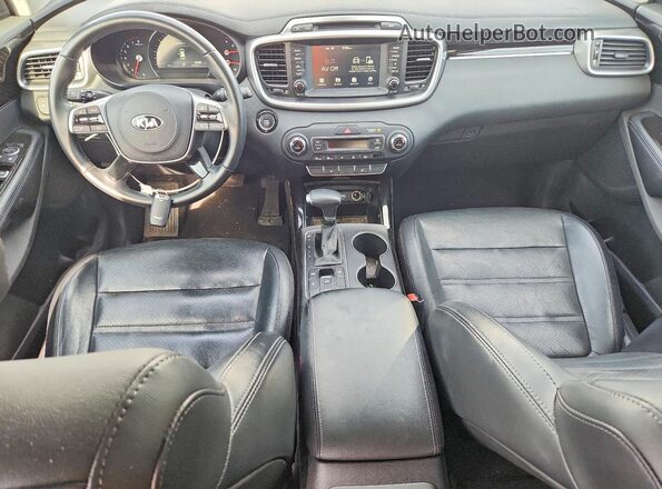 5XYPHDA57KG604845 2019 KIA SORENTO White 