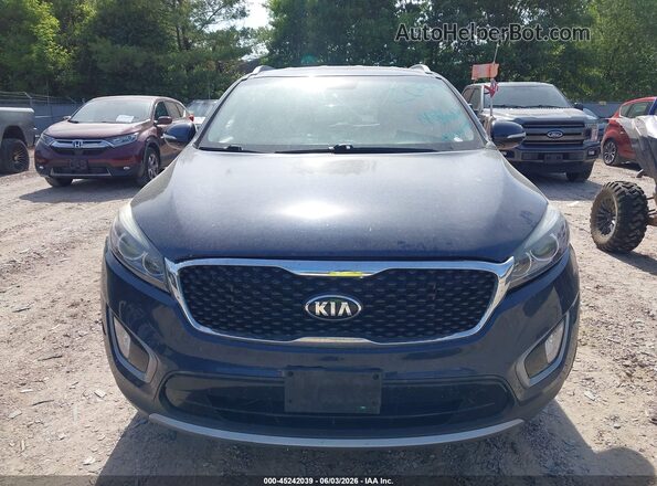 5XYPHDA58GG001927 2016 KIA SORENTO Blue 
