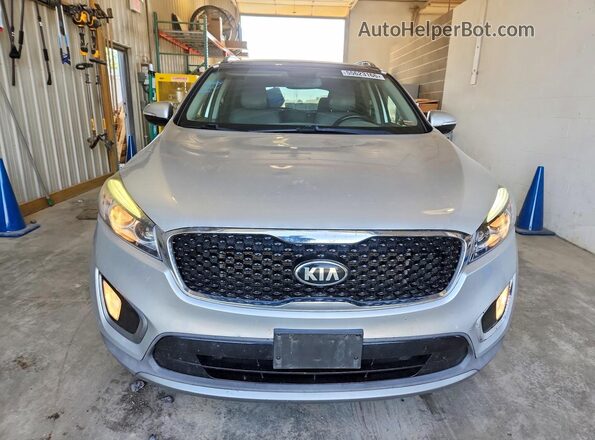5XYPHDA58GG071380 2016 KIA SORENTO Silver 