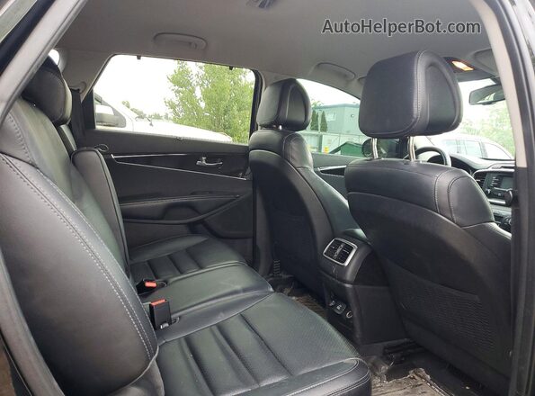 5XYPHDA58GG125664 2016 KIA SORENTO Black 