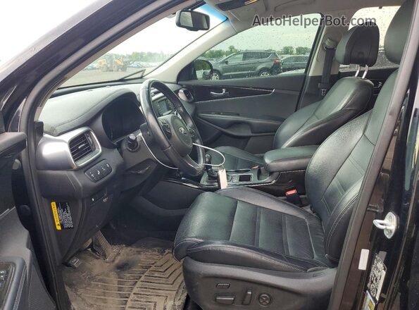 5XYPHDA58GG125664 2016 KIA SORENTO Black 