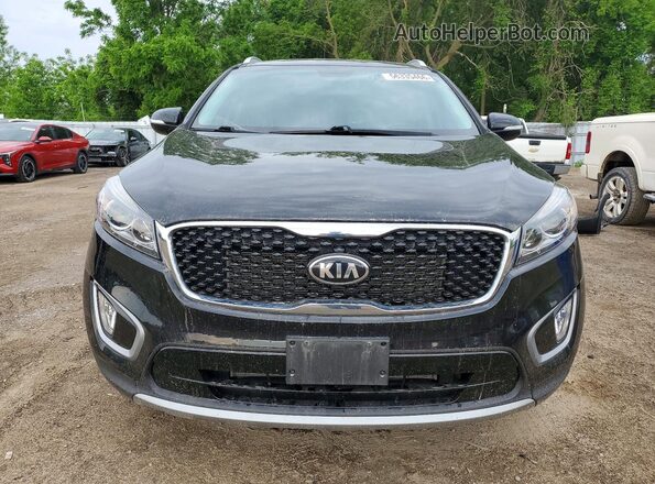 5XYPHDA58GG125664 2016 KIA SORENTO Black 