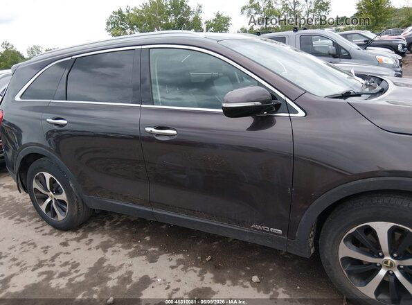 5XYPHDA58HG314834 2017 KIA SORENTO Black Սալոնի հետևի տեսք