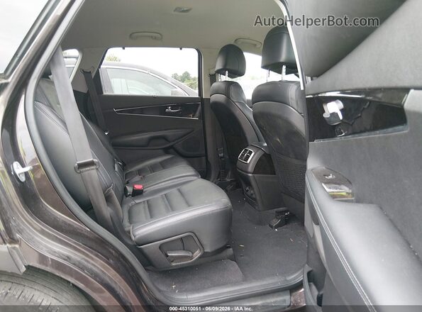 5XYPHDA58HG314834 2017 KIA SORENTO Black VIN կոդի պիտակի տեսք
