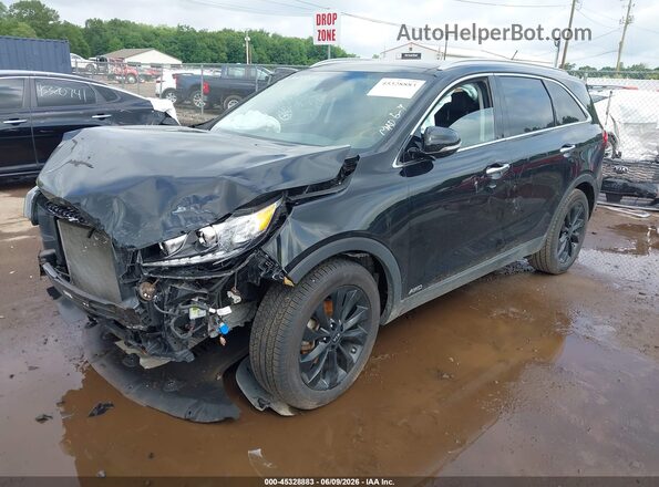 5XYPHDA58LG707502 2020 KIA SORENTO Black Front left