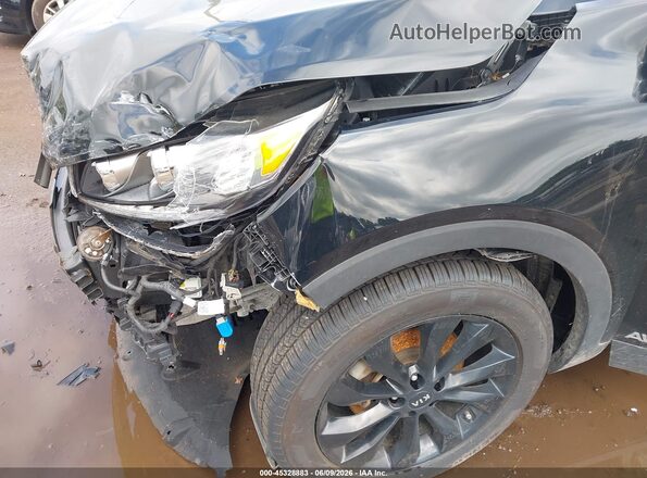 5XYPHDA58LG707502 2020 KIA SORENTO Black Front view