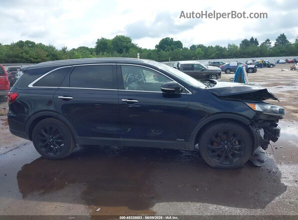 5XYPHDA58LG707502 2020 KIA SORENTO Black Rear interior view