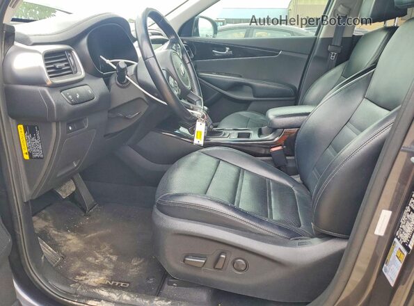 5XYPHDA59HG204357 2017 KIA SORENTO Gray 